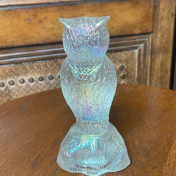 Westmorland ? Iridescent Owl Figurine. - Picture 3 of 5
